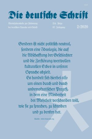 Die deutsche Schrift 2-2020