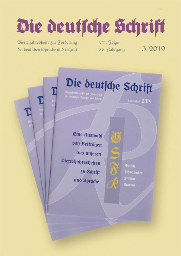 Die deutsche Schrift 3‑2019